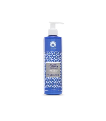 Silver platinum hair mask