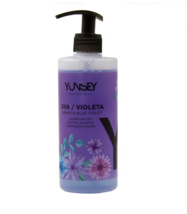 Champú neutro uva y violeta de Yunsey
