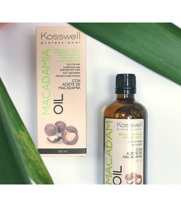 Aceite capilar de macadamia de Kosswell