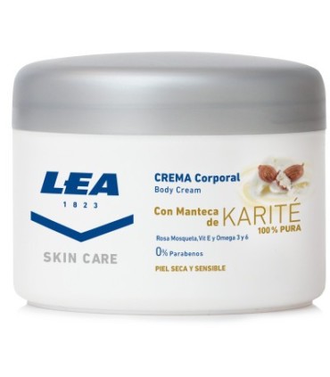 Crema corporal hidratante con manteca de karité