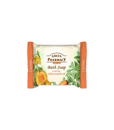 JABÓN DE BAÑO EN PASTILLA ZANAHORIAS Y ACEITE DE CALABAZA