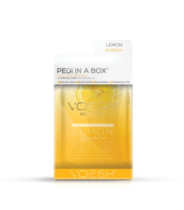 Kit pedicura 4 pasos limón PEDI IN A BOX VOESH NEW YORK