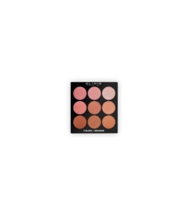 Paleta 9 BLUSH & BRONZER ELIXIR MAKE UP