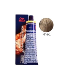 Tinte Wella Koleston 6.1 rubio oscuro ceniza