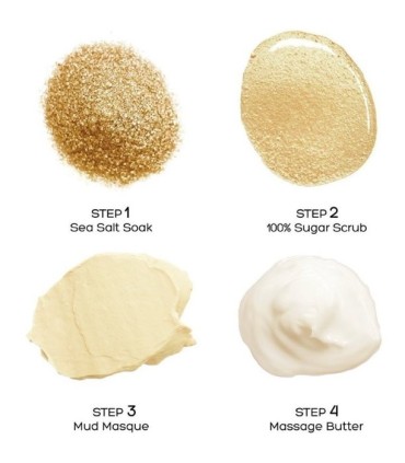 Kit pedicura 4 pasos coco colada PEDI IN A BOX VOESH NEW YORK