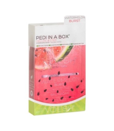 Kit pedicura 4 pasos watermelon PEDI IN A BOX VOESH NEW YORK