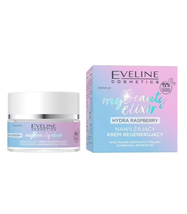 Crema hidratante regenerativa Hydra Raspberry my Beauty Elixir Eveline