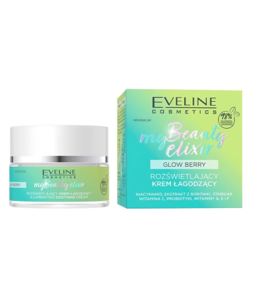 Crema iluminadora calmante Glow Berry my Beauty Elixir Eveline