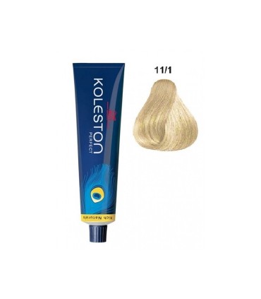 Tinte Wella Koleston 11.1 rubio extra claro ceniza
