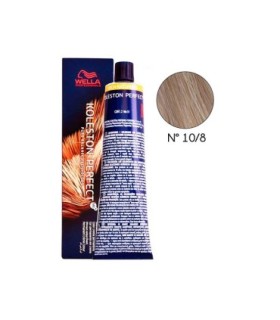 Tinte Wella Koleston 10.8 rubio súper claro perla 60 ml