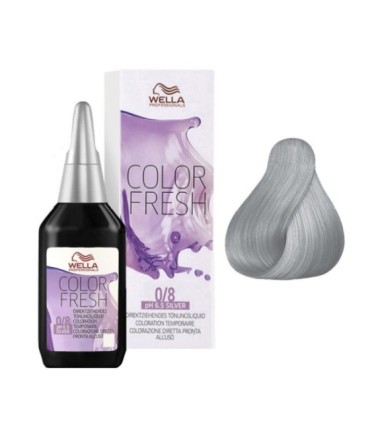 Tinte WELLA COLOR FRESH 0/8 perla