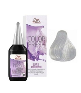 Tinte WELLA COLOR FRESH 8/81 rubio claro perla ceniza