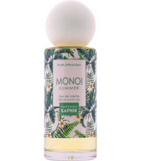 Agua de colonia unisex monoi summer Saphir