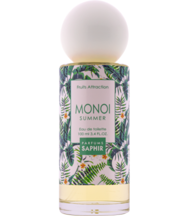 Agua de colonia unisex monoi summer Saphir