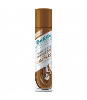 Champú en seco toque de color cabellos castaños Batiste