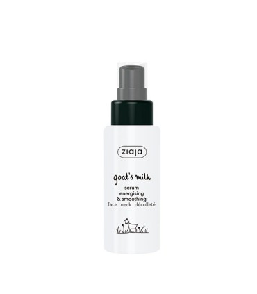 Serum facial suavizante y energizante con leche de cabra de Ziaja