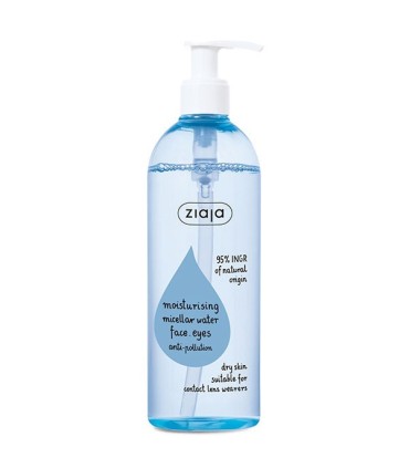 Agua micelar rostro y ojos para pieles secas de Ziaja