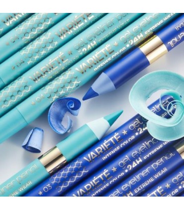 Delineador de ojos en gel waterproof Variété 04 Lagoon de Eveline