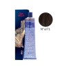Tinte Wella Koleston 6.71 rubio oscuro marrón ceniza 60 ml