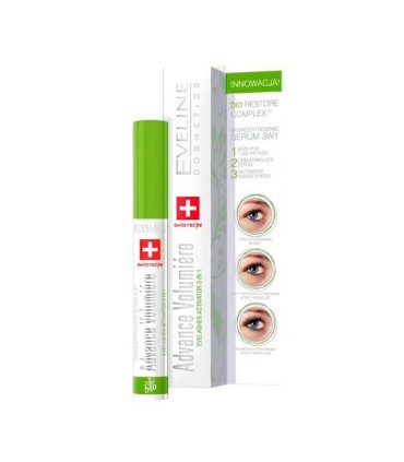 Serum pestañas concentrado Advance Volumiére 3 en 1 de Eveline