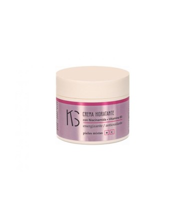 Crema hidratante pieles mixtas energizante y antioxidante Keen Strok