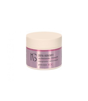 Crema hidratante pieles secas energizante y antioxidante Keen Strok