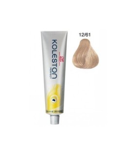 Tinte Wella Koleston 12.61 superaclarante rubio violeta ceniza 60 ml