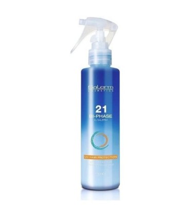 Spray bifase acondicionador con filtro solar Salerm 21