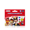 Kit barritas de maquillaje facial La Fiesta