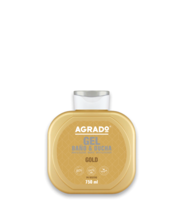 Gel baño y ducha PH neutro gold Agrado Cosmetic