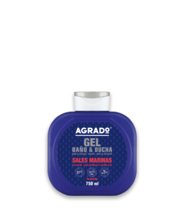 Gel baño y ducha PH neutro sales marinas Agrado
