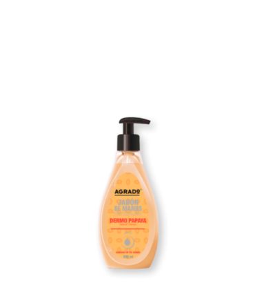 Jabón de manos dermo papaya Agrado Cosmetic