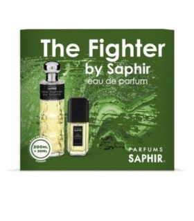 Estuche perfume y minitalla The Fighter de Saphir