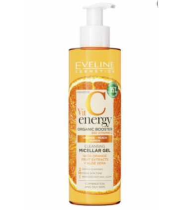 Gel micelar limpiador facial Vit C de Eveline Cosmetics