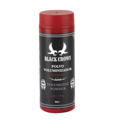 Polvo voluminizador extra fuerte Black Crows de Asuer