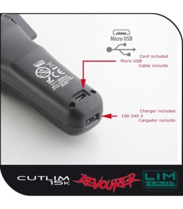 Máquina de corte CUTLIM 15K DEVOURER de Lim Hair