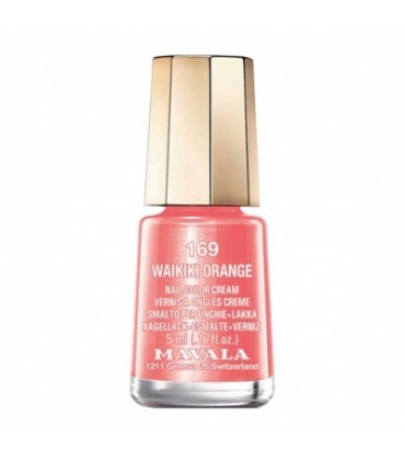 Esmalte de uñas Nº 169 WAIKIKI ORANGE Mini Color de Mavala