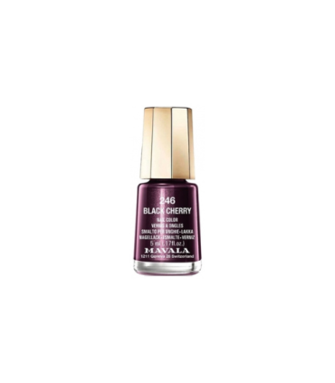 Esmalte de uñas Nº 246 BLACK CHERRY Mini Color de Mavala