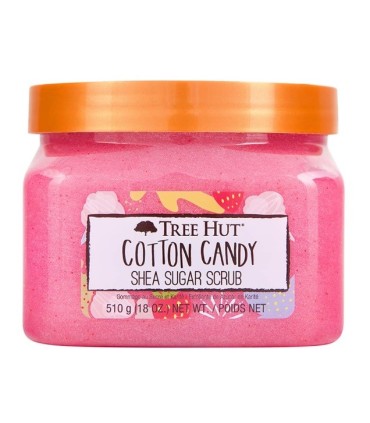 Exfoliante corporal aroma algodón de azúcar Tree Hut