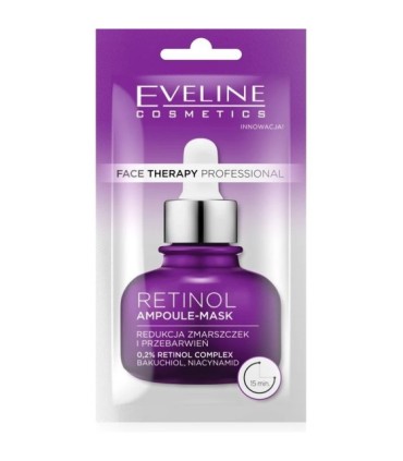 Ampolla mascarilla facial con retinol de Eveline