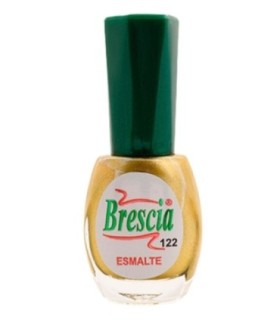 Esmalte de uñas metalizado dorado nº 122 de Brescia