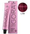Tinte IGORA ROYAL FASHION LIGHTS L89 rojo violeta