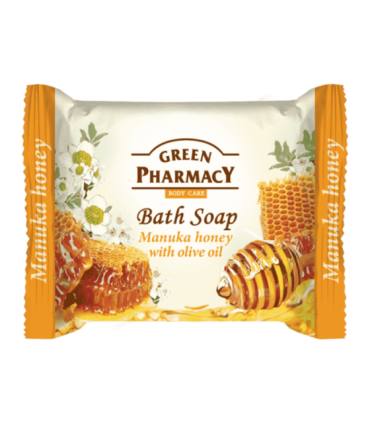 JABÓN DE BAÑO EN PASTILLA MIEL DE MANUKA Y ACEITE DE OLIVA