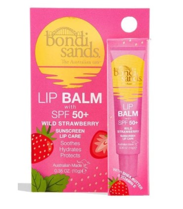 Bálsamo labial fresa salvaje SPF50+ Bondi Sands