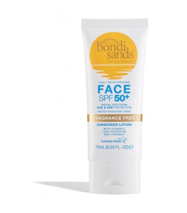 Protector solar facial en crema SPF50+ Bondi Sands