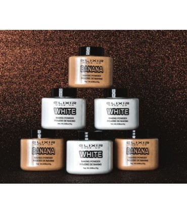 Polvos matificantes Backing Powder Banana de Elixir Make Up