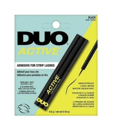 Adhesivo de pestañas en tira DUO ACTIVE negro Ardell