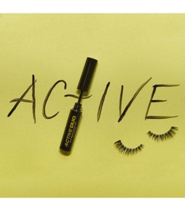 Adhesivo de pestañas en tira DUO ACTIVE negro Ardell