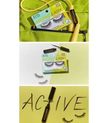 Adhesivo de pestañas en tira DUO ACTIVE negro Ardell