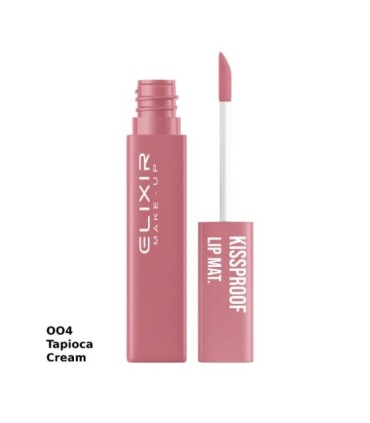 Labial KissProof Lip Mat 004 TAPIOCA CREAM Elixir